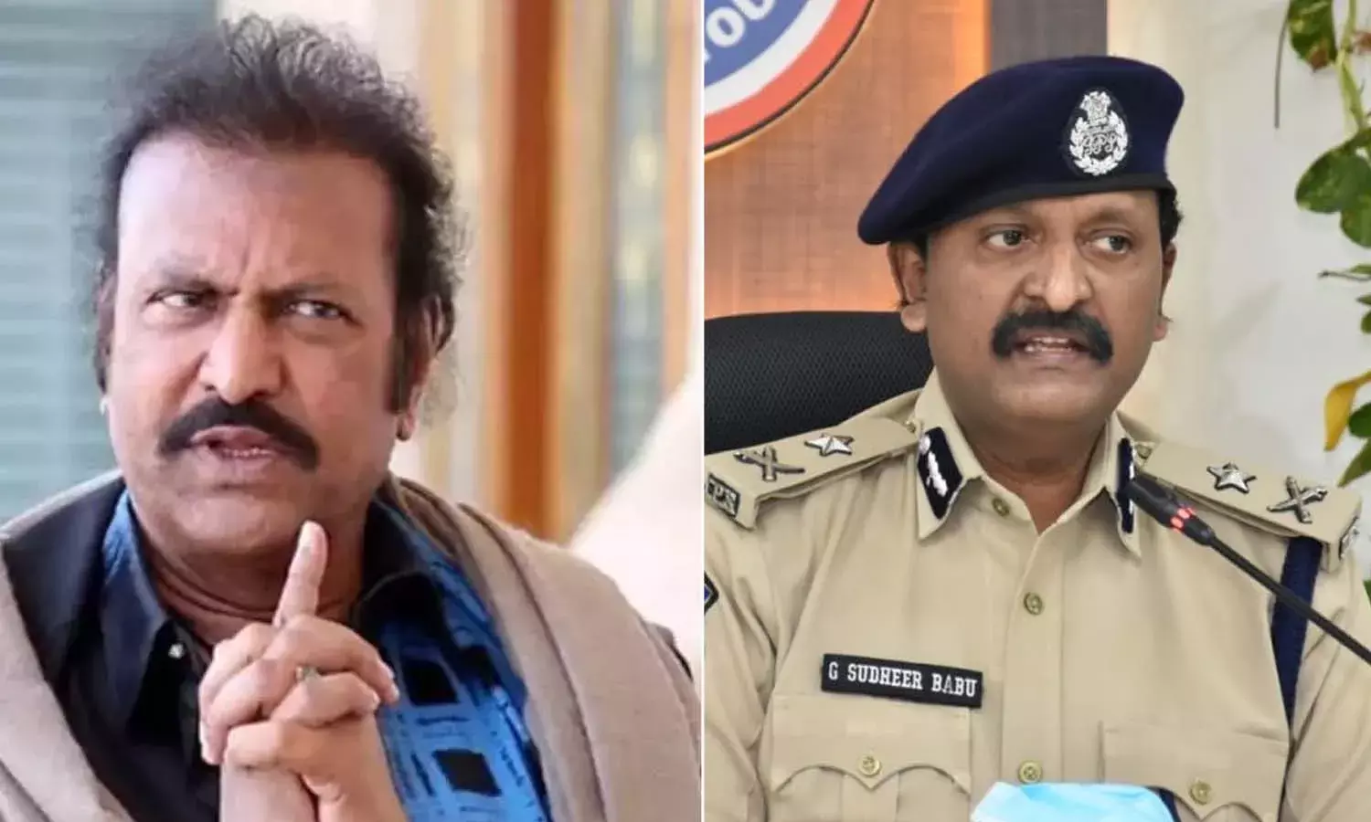 Rachakonda CP G Sudheer Babu, MohanBabu Case, Hyderabad