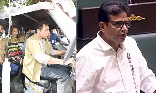 Telangana, BRS MLAs, Assembly, autos, Minister Sridhar Babu