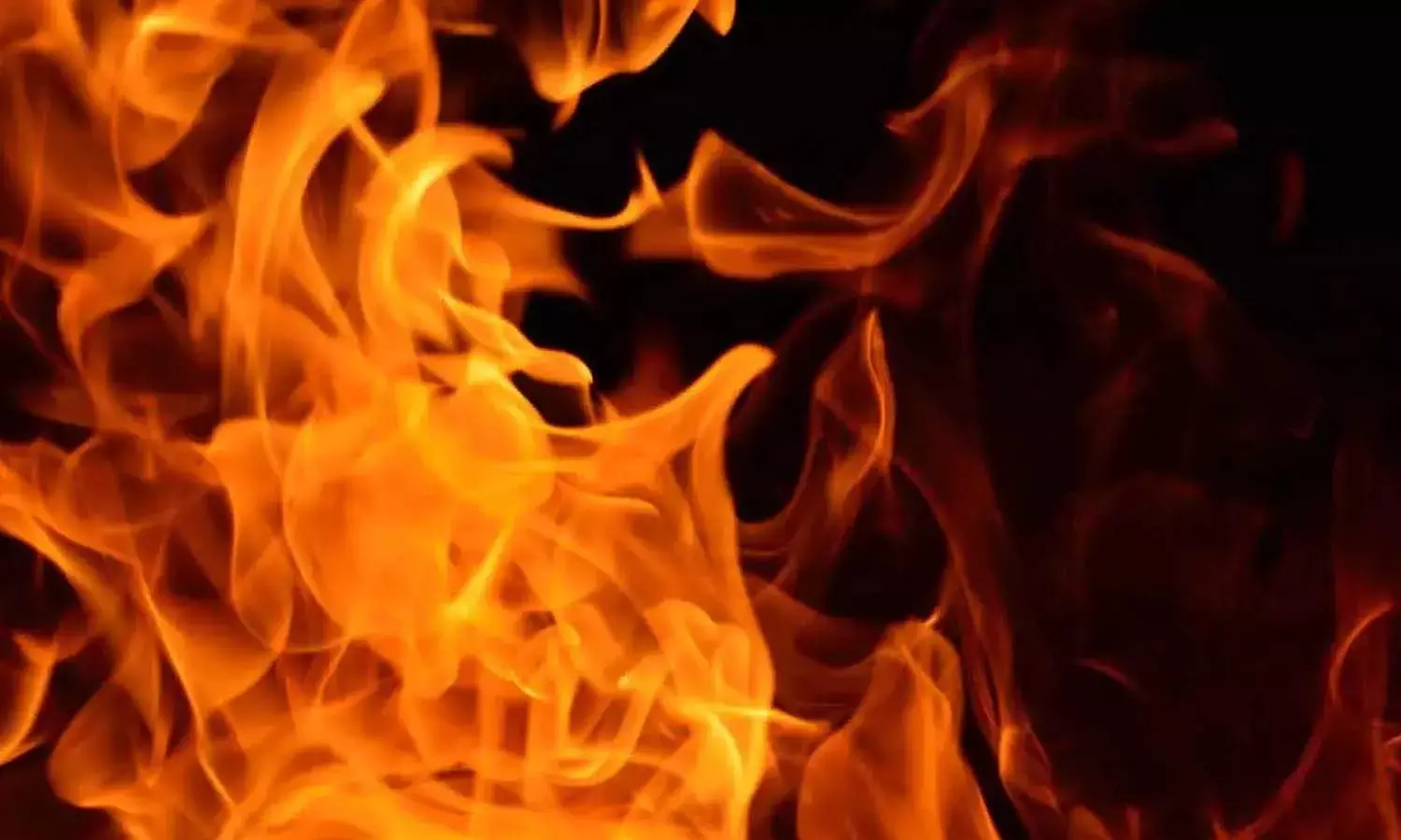 Fire, Madannapet, Old Eidgah, Hyderabad
