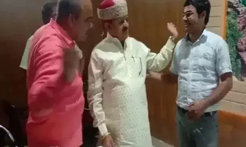 Rajasthan, BJP leader, three years in jail, slapping, forest officer