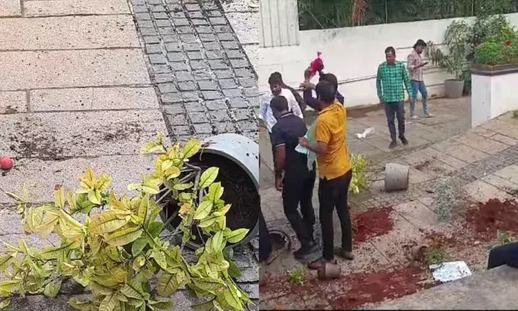 Video : అల్లు అర్జున్ ఇంటిపై దాడి