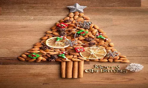 కాలిఫోర్నియా బాదంపప్పులతో క్రిస్మస్ వేడుకలను రుచికరంగా, ఆరోగ్యవంతముగా మలుచుకోండి