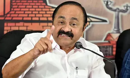 Sanatana Dharma, Satheesan, CM Vijaya, Sangh Parivar