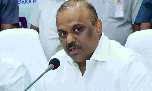 Officials, AP people, Minister Angani Satyaprasad