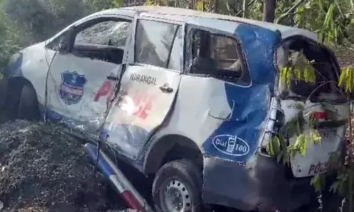 Accident, Deputy Chief Minister Bhatti Vikramarka, convoy, Telangana