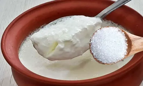 Eating, yogurt, sugar, Life Style