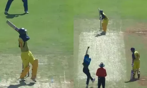 Viral Video : ఆరు బంతులను బాదేశాడు..!