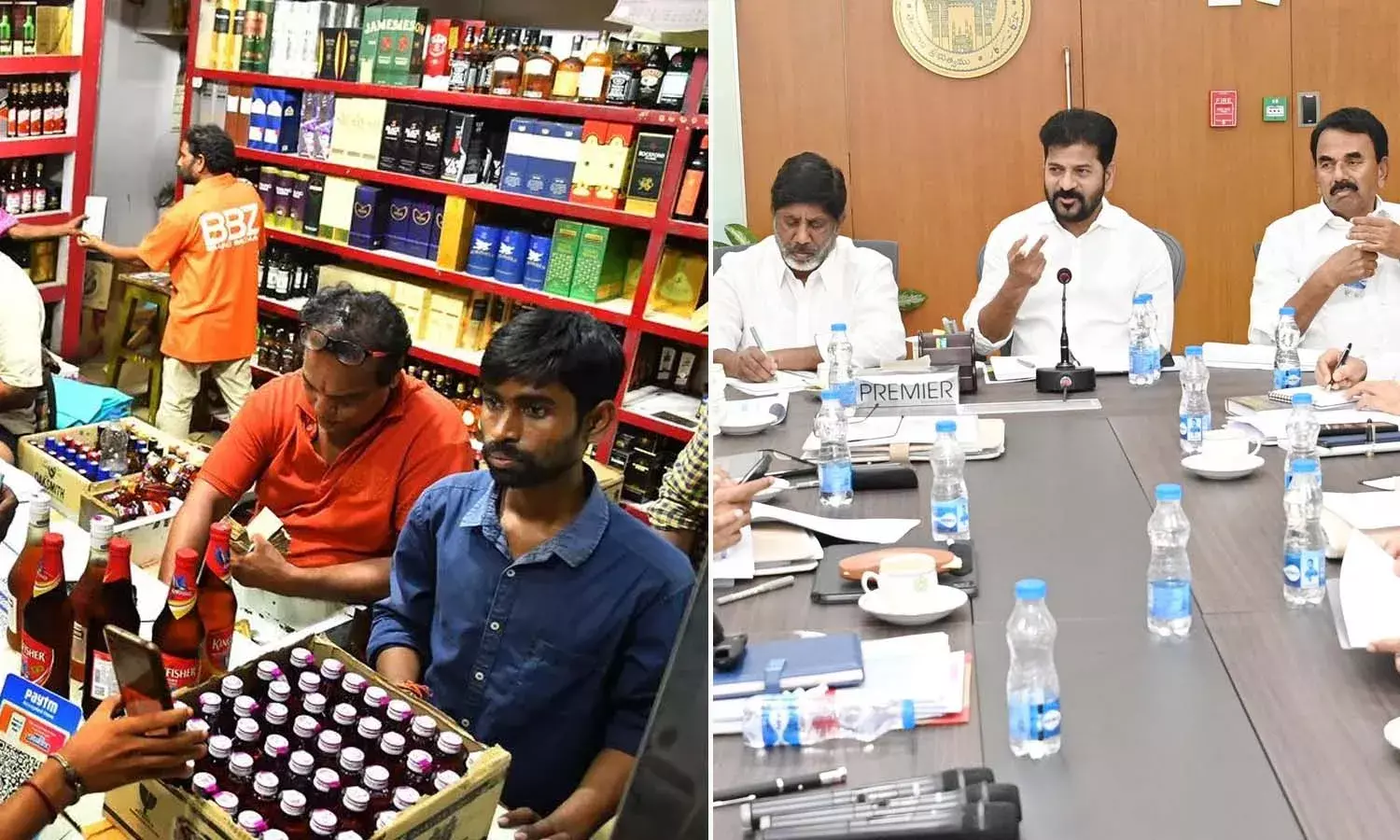 liquor prices, CM Revanth, Telangana Beverages Corporation,United Beverages