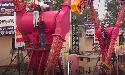 Hyderabad tradition, nampally numaish, accident