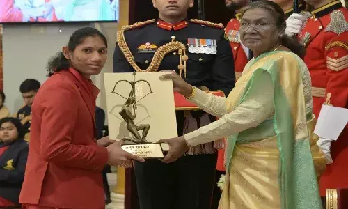 NATIONAL NEWS, SPORTS, KHEL RATNA AWARDS, DEEPTHI JIVANJI, MANU BHAKAR, GUKESH