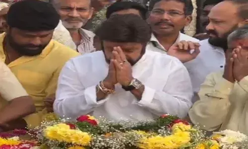 telugu news, entertainment, hyderabad news, ntr death anniversary, mla Balakrishna
