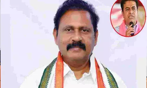 Telangana, congress, brs, ktr, mla rammohan reddy