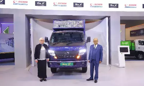 భారత్ మొబిలిటీ గ్లోబల్ ఎక్స్పో-2025లో ఐషర్ ప్రో X శ్రేణిని విడుదల చేసిన ఐషర్ ట్రక్స్ అండ్ బసెస్