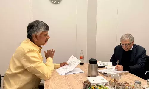 DavosSummit2025, BillGates, Founder of Microsoft, ap cm Chandrababu