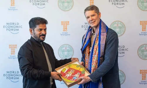 Amazon company, Telangana, Davos