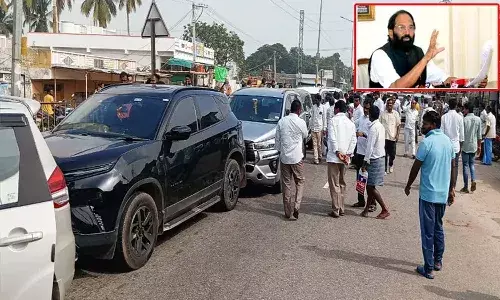 Minister Uttam Kumar Reddy, road accident, Telangana