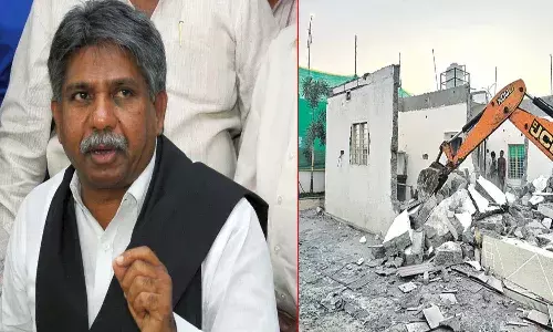 telangana news, warangal, hanmakonda, manda krishna, illegal constructions, demolish
