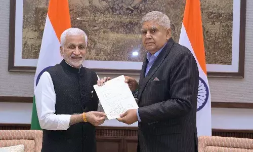 Andrapradesh, vijayasai reedy resign to rajyasabha, ysrcp, tdp