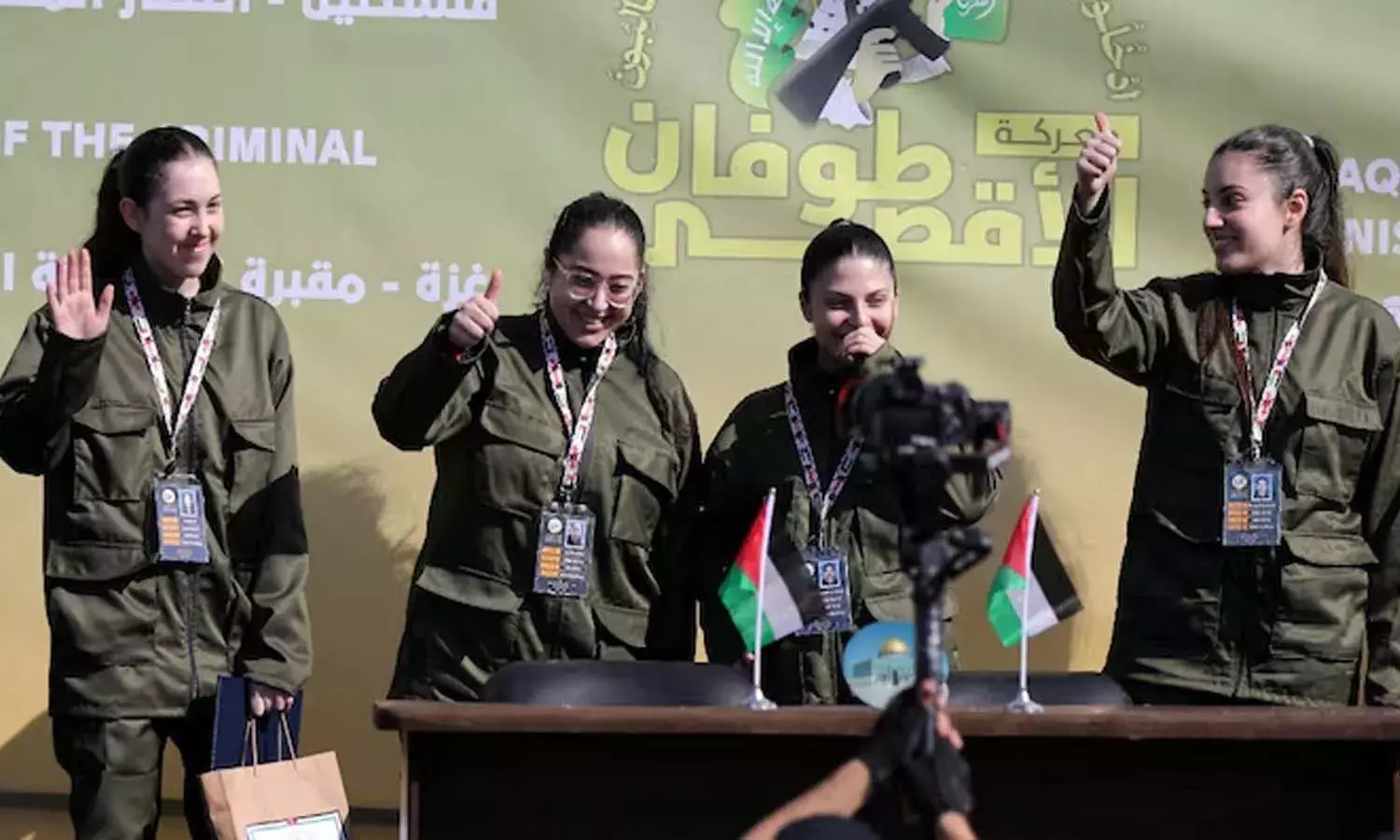 Israel, Hamsa, Cesase fire, hostages, Women Soldiers Released