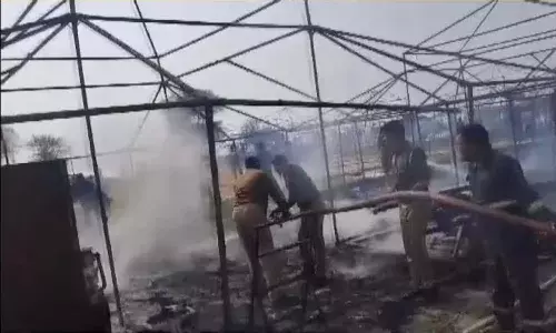 Uttarpradesh, Prayagraj, Kumbhmela, Fire Accident