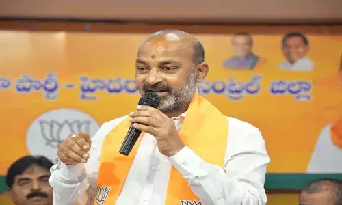 Telangana, Hyderabad, Chilkur Balaji Temple, Rangarajan, Bandi Sanjay