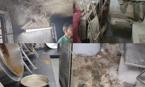 Hyderabad, Task force raids, food processing units, Patancheru