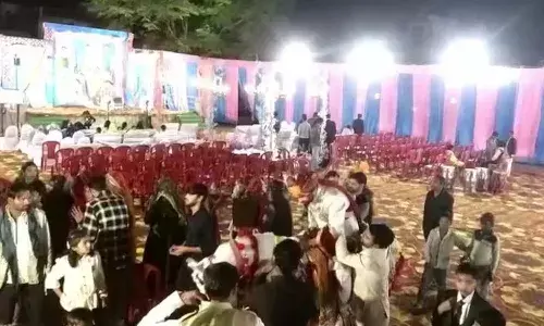 Madhya Pradesh, groom collapses on horseback, wedding procession, Sheopur city