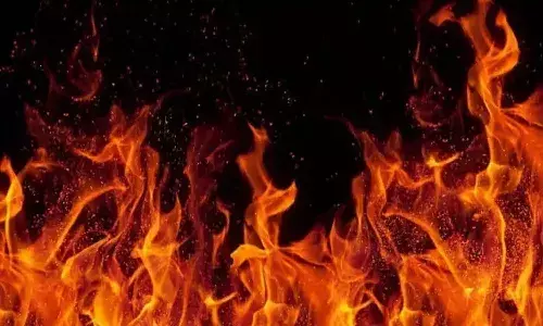 Fire, orphanage, Gannavaram, Children injured
