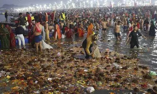 faecal bacteria, Sangam water, health risk,NGT, CPCB