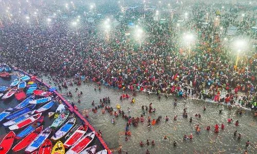 National News, KumbhMela, Uttarpradesh, Prayagraj, Mahasivaratri, TriveniSangamam