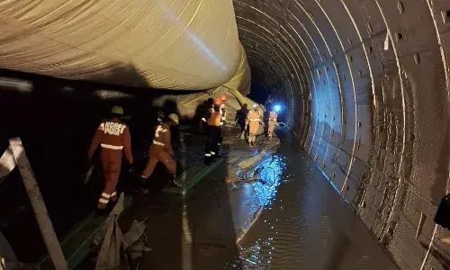 SLBC TUNNEL, RESCUE OPERATION, Srisailam left bank canal, Telangana