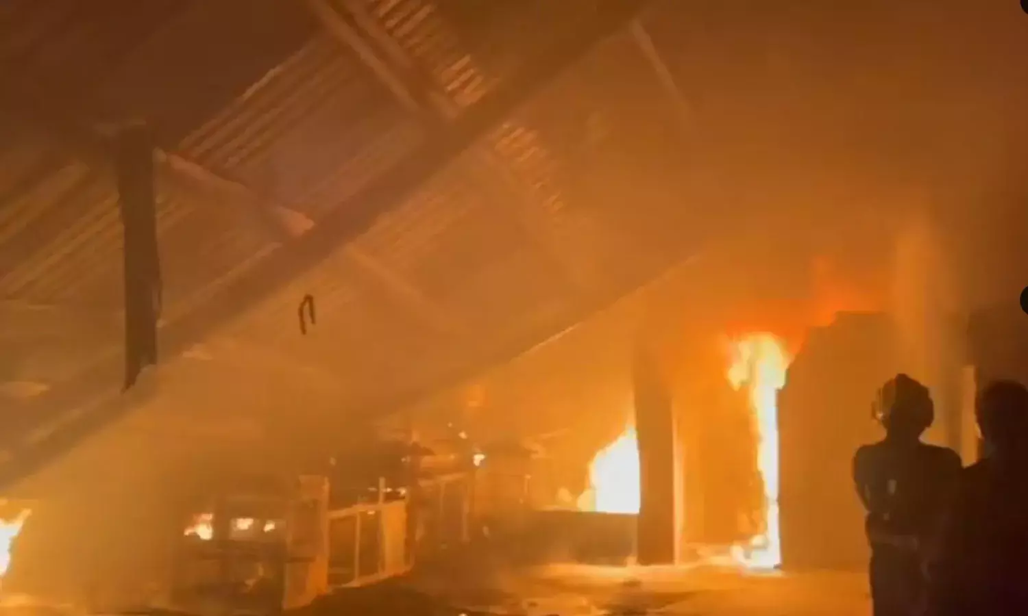 Hyderabad, fire accident, MN Polymers, Kukatpally