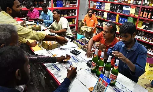 Telangana, Lliquor Shops, Mlc Elections, Congress Government, Election Commision