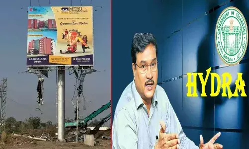 Hyderabad News, Hydra, Illegal Hoarding, Hydra Commissioner Ranganath
