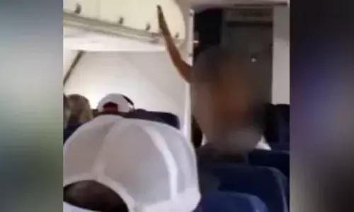 US flight, woman passenger, Viral news