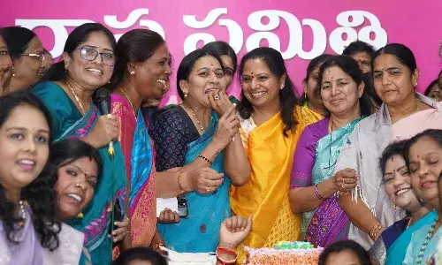 Telangana, International Womens Day, Brs Mlc Kavitha, Congress Government,