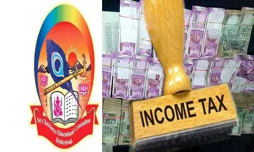 Telugu States News, Hyderabad, Sri Chaithanya Institution, Income Tax Rides
