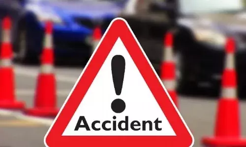 Two private buses collide, Annamayya district, Crime, APnews