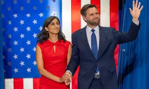 US Vice President JD Vance, Second Lady Usha, India, internationalnews