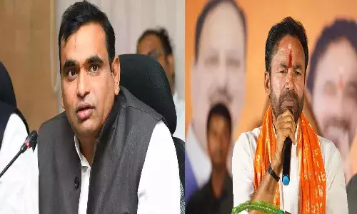 Telangana, Congress, Mp Chamala Kirankumar reddy, Bjp, Kishanreddy