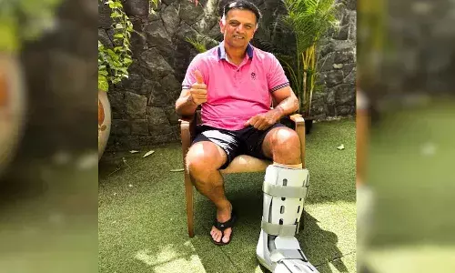 అయ్యో.. రాహుల్ ద్రావిడ్కు ఏమైంది..!