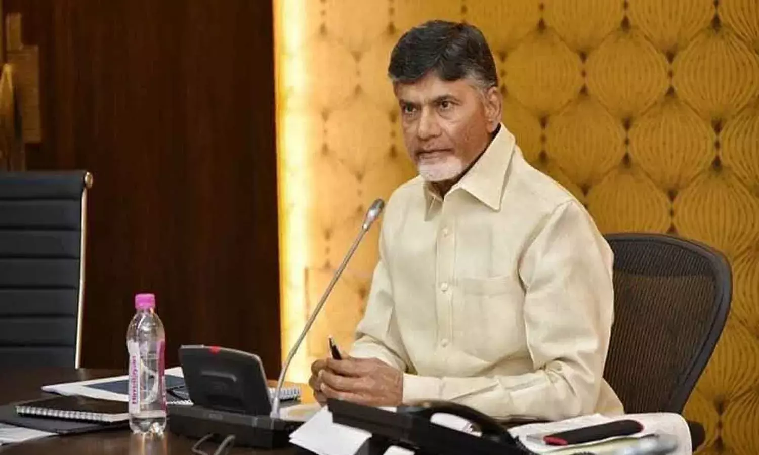 Andrapradesh, Cm Chandrababu, Teleconference, MLAs, MPs