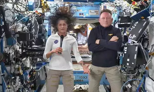 Nasa crew, Sunita Williams, Butch Wilmore, Space Station, ISS