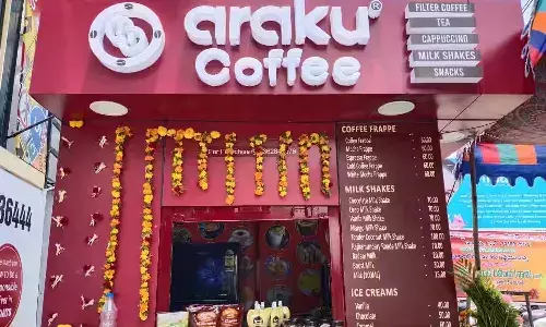 Araku Coffee Stall, Parliament , APnews