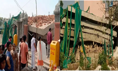 Telangana, Bhadrachalam Distrcit, Building Collapses