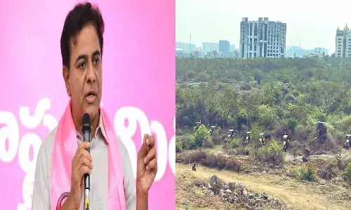 Telangana, Hyderabad News, Kanche Gachibowli Land, TGIIC, Ktr, Rahulgandhi