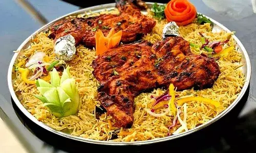Food poisoning, Tolichowki, Man falls ill, eating chicken mandi, Felafel Resto Cafe