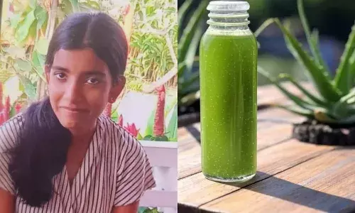 Bengaluru, girl died, accidentally consuming herbicide, aloe vera drink
