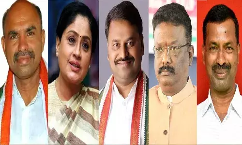 Telangana, MLCs Oath, Congress, Brs, Bjp,