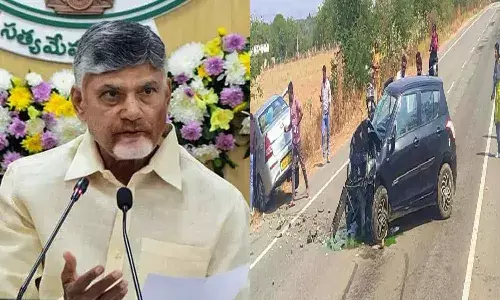 రోడ్డు ప్రమాదంలో స్పెషల్ డిప్యూటీ కలెక్టర్ మృతి.. ముఖ్యమంత్రి సంతాపం